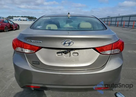 2013 Hyundai Elantra Gls from USA, damaged, VIN 5NPDH4AEXDH217267